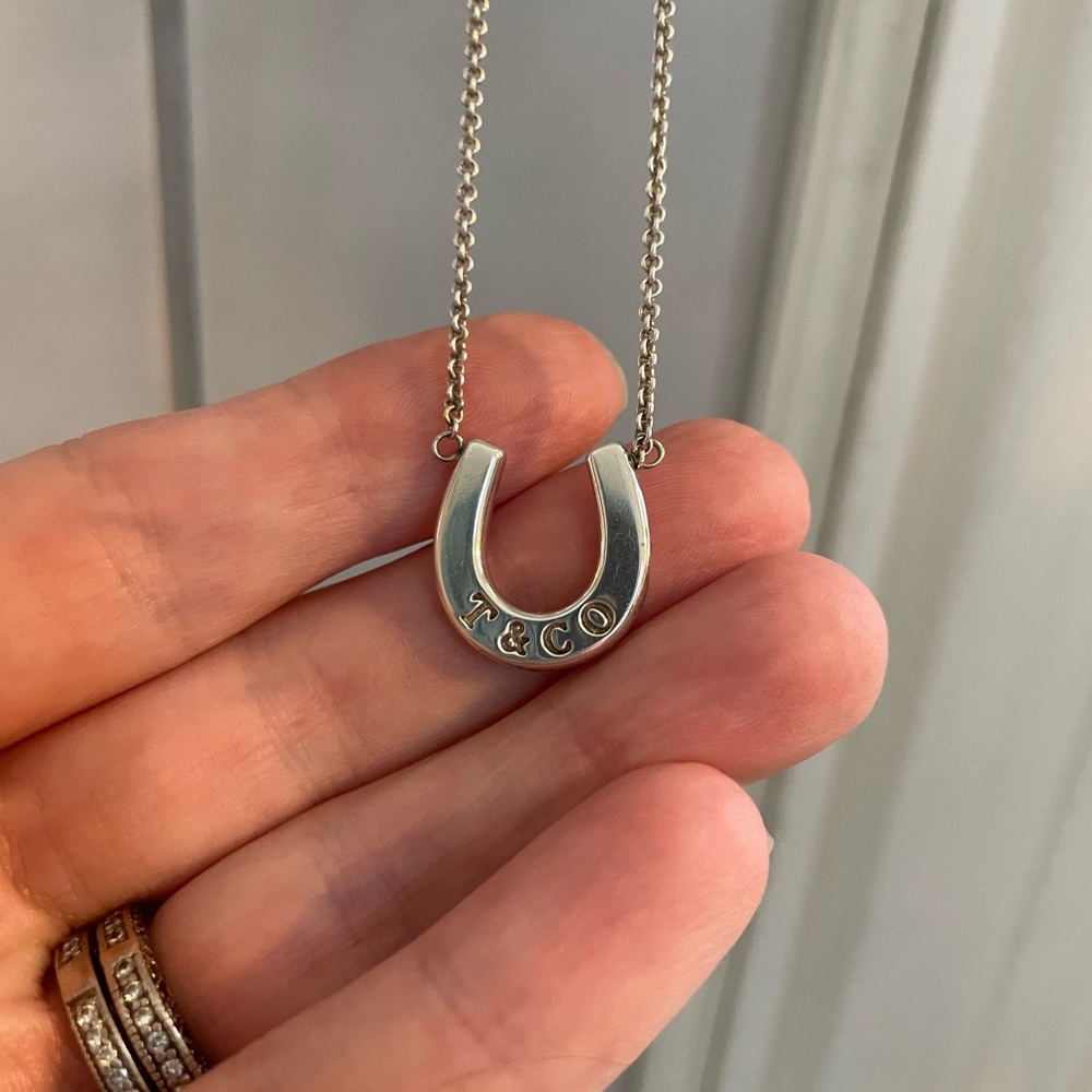 Tiffany & Co vintage horseshoe necklace